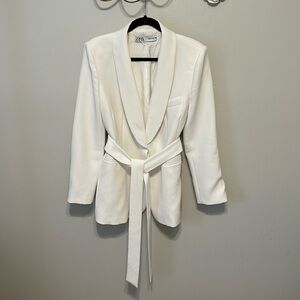 Zara Ivory Blazer